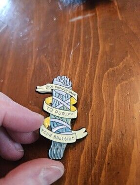 Enamel Pin - Sage Bundle with Banner (Blue, Yellow, Cream)